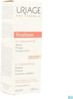 Uriage Roséliane Cc Crème Spf30 -Mode-Cosmetica Winkel 881x1200