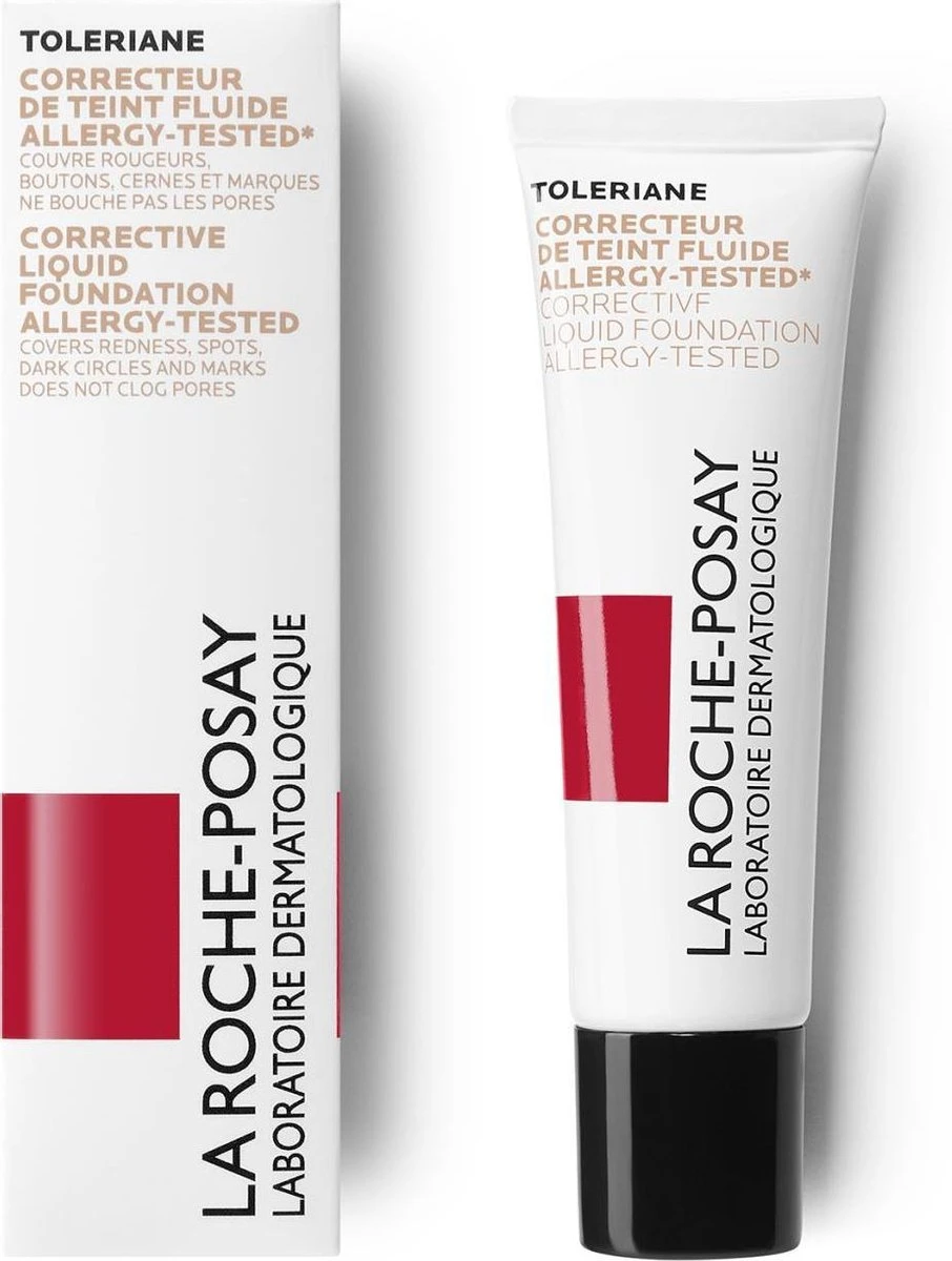 La Roche-Posay Toleriane Teint Fluide Foundation - 13 - Egaliseert 4 La Roche-Posay Toleriane Teint Fluide Foundation - 13 - Egaliseert - Afbeelding 2