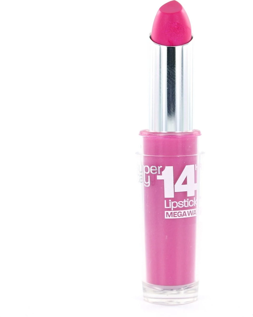 Maybelline Super Stay 14H - 135 Flash Fuchsia - Lippenstift 5 Maybelline Super Stay 14H - 135 Flash Fuchsia - Lippenstift - Afbeelding 3