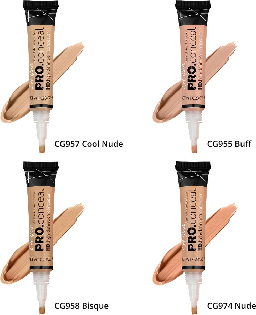 LA Girl - HD PRO Concealer - Dark Cocao 7 LA Girl - HD PRO Concealer - Dark Cocao - Afbeelding 5
