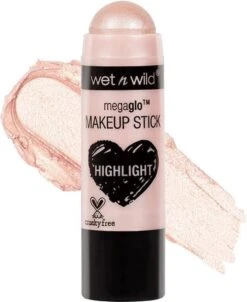 Wet N Wild Wet 'n Wild - MegaGlo - Makeup Stick - Highlight - 800 When The Nude Strikes - Roze - 6 G
